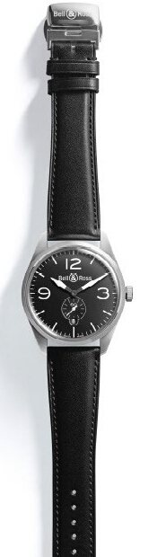 Bell & Ross Vintage BR 123 Original Black Steel BRV123-BL-ST/SCA replica watch - Click Image to Close